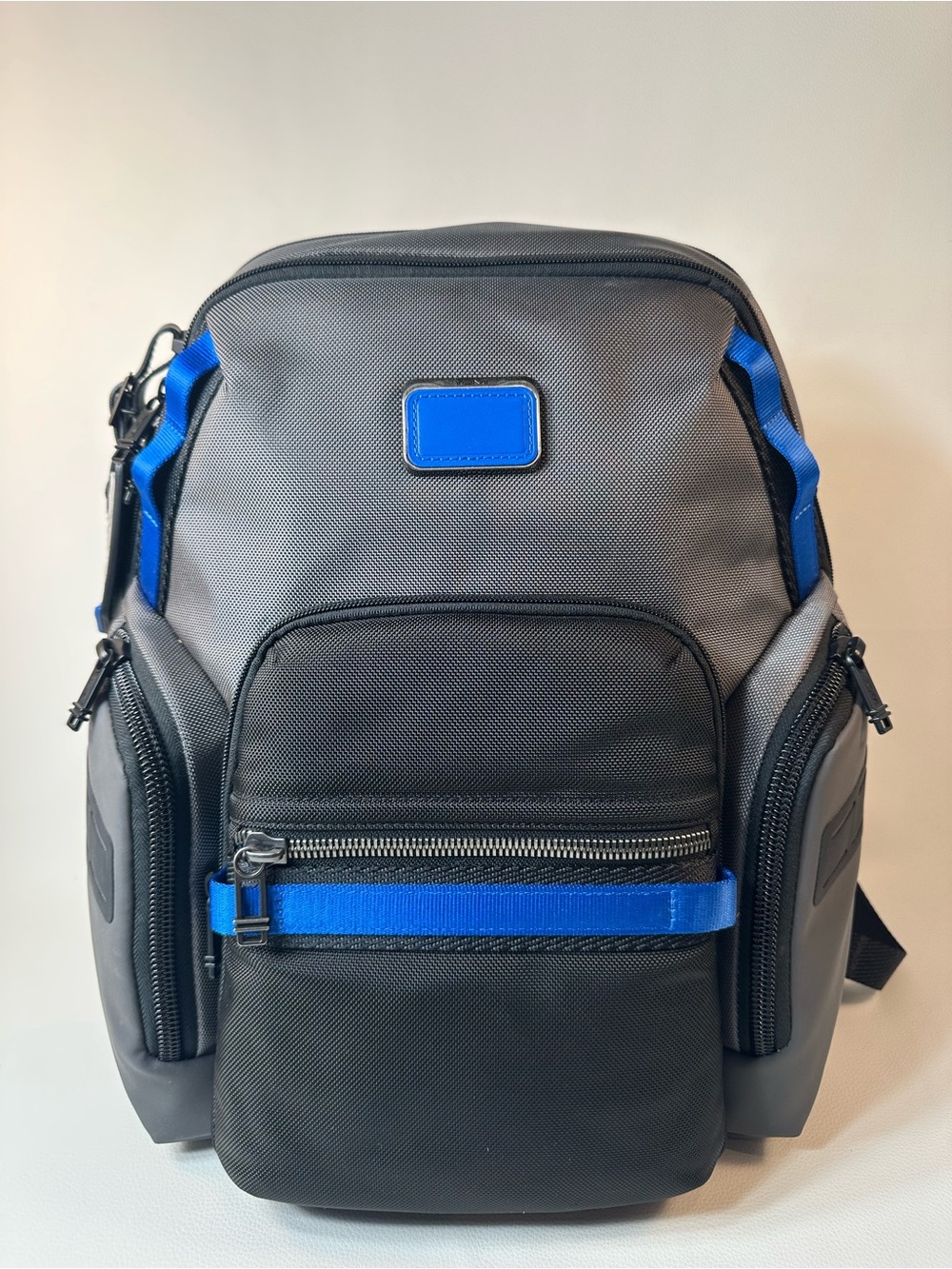 New Men’s TUMI Mens Alpha Bravo Navigater Backpack Gray, Blue - Picture 9 of 13